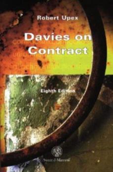 Paperback Davies on Contract Book