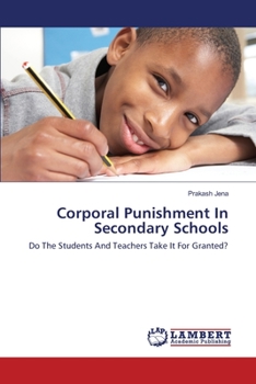 Paperback Corporal Punishment In Secondary Schools Book