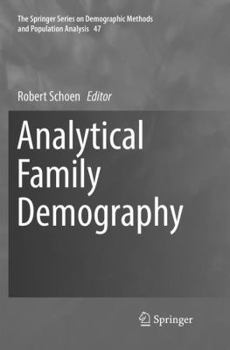 Paperback Analytical Family Demography Book