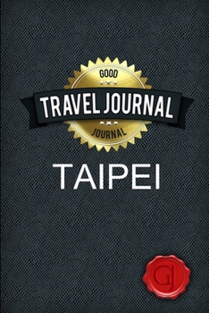 Paperback Travel Journal Taipei Book