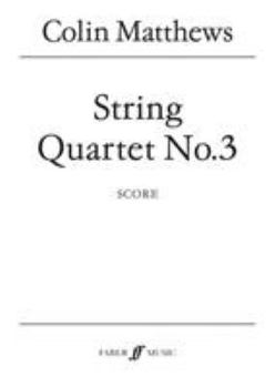 Paperback String Quartet No. 3: Score Book