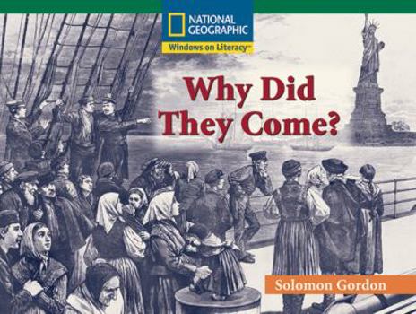 Paperback Windows on Literacy Fluent (Social Studies: History/Culture): Why Did They Come? Book