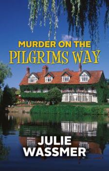 Hardcover Murder On The Pilgrims Way [Large Print] Book