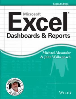 Paperback Microsoft Excel Dashboards & Reports Book