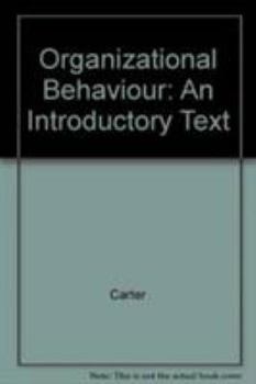 Paperback Organizational Behaviour: An Introductory Text Book