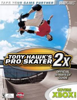 Paperback Tony Hawk's Pro Skater 2x Official Strategy Guide Book