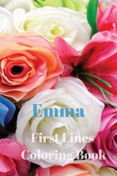 Paperback Emma First Lines Coloring Book