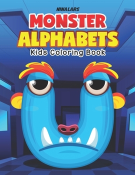 Paperback Monster Alphabets: Kids Coloring Book