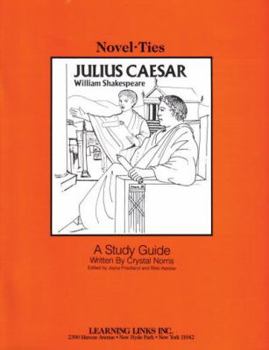Paperback Julius Caesar: Novel-Ties Study Guide Book