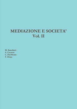 Paperback Mediazione e società [Italian] Book