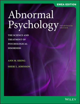Paperback Abnormal Psychology: The Science and Treatment of Psychological Disorders, Emea Edition Book