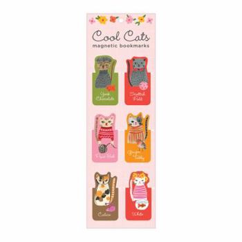 Misc. Supplies Cool Cats Magnetic Bookmarks Book