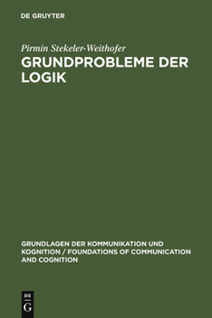Hardcover Grundprobleme der Logik [German] Book