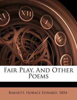 Paperback Fair Play, and Other Poems Book