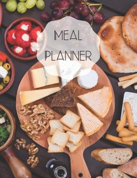 Paperback Meal Planner: Track and plan your food weekly, contains shopping list Book