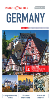 Map Insight Guides Travel Map Germany Book