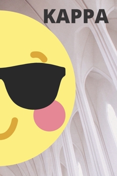 Kappa: AKA journal | Sorority Journal | Sorority Sister Journal | 6 x 9 | Blank Lined Journal