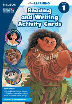 Paperback Disney Learning Reading and Writing Activity Cards 1 Kit Book