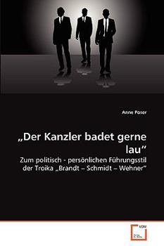 Paperback "Der Kanzler badet gerne lau" [German] Book
