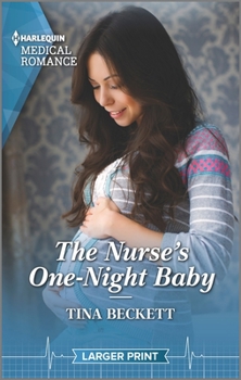 Mass Market Paperback The Nurse's One-Night Baby [Large Print] Book