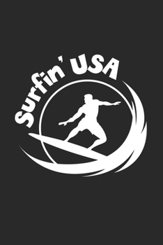 Surfin' USA: 6x9 Windsurfing | dotgrid | dot grid paper | notebook | notes