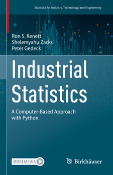 Hardcover Industrial Statistics: A Computer-Based Approach with Python Book