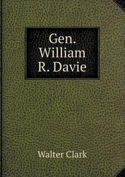 Paperback Gen. William R. Davie Book