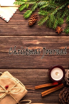 Paperback Christmas Journal: Journal & personal diary for women and men: personal notebook with a lovely christmas design: Size at 6"x9" with 90 li Book