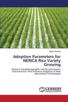 Paperback Adoption Parameters for NERICA Rice Variety Growing Book