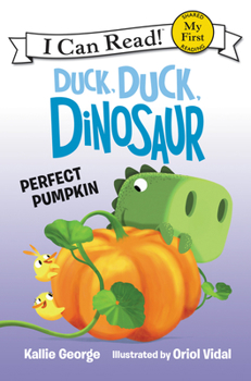 Paperback Duck, Duck, Dinosaur: Perfect Pumpkin Book