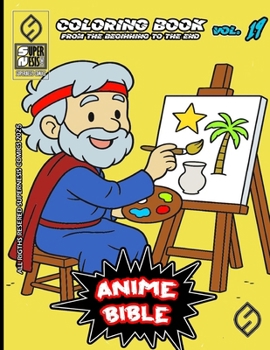 Paperback Anime Bible From The Beginning To The End Vol. 19: Coloring book: Coloring book