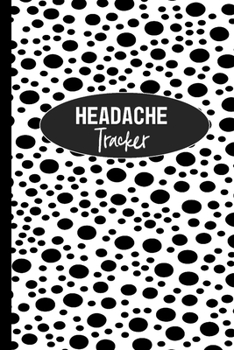 Paperback Headache Tracker: Daily Headache Diary - 12 Month Record Book