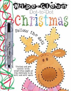 Paperback Wipe-Clean(tm) Dot-To-Dot: Christmas Book