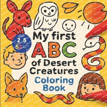 Paperback ABC of Desert Creatures Book