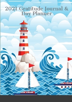 Paperback 2021 Gratitude Journal and Day Planner Book