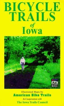 Paperback Illustrated Bicycle Trails of Iowa Book