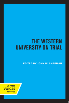 Paperback The Western University on Trial Book