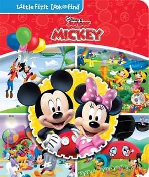 Board book Disney Junior Mickey: Little First Look and Find Book