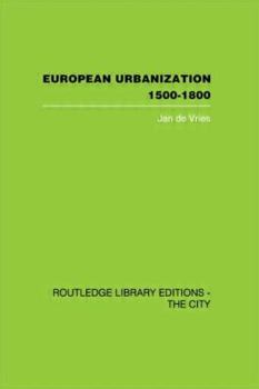 Paperback European Urbanization, 1500-1800 Book