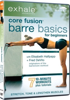 DVD Exhale: Core Fusion Barre Basics for Beginners Book