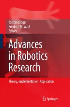 Paperback Advances in Robotics Research: Theory, Implementation, Application Book
