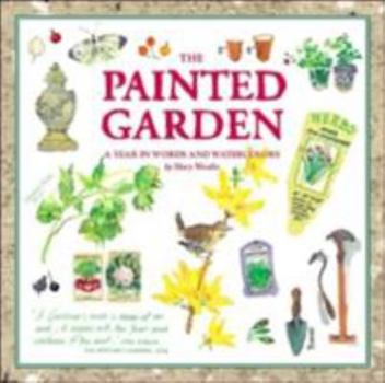 Hardcover Painted Garden Book