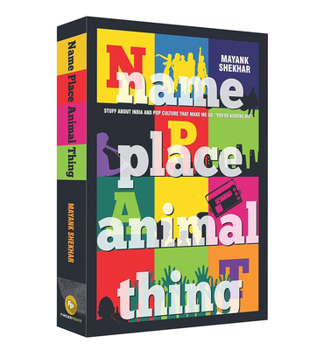 Paperback Name Place Animal Thing Book