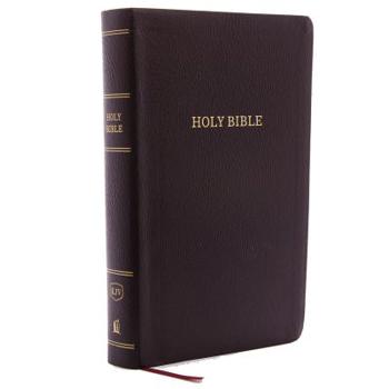 Bonded Leather KJV, Reference Bible, Personal Size Giant Print, Bonded Leather, Burgundy, Indexed, Red Letter Edition [Large Print] Book