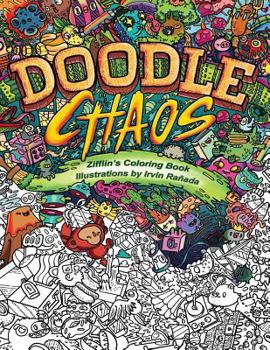 Paperback Doodle Chaos: Zifflin's Coloring Book