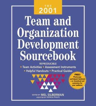 Ring-bound The 2001 Team and Organization Development Sourcebook Book