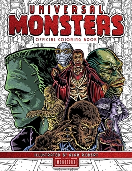 Paperback Universal Monsters: The Official Coloring Book