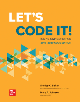 Paperback Let's Code It! ICD-10-CM/PCs 2019-2020 Code Edition Book