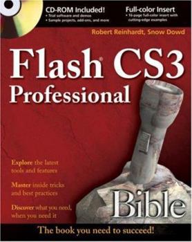Paperback Adobe Flash CS3 Professional Bible [With CDROM] Book
