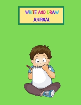 Paperback Write and Draw book for kids Book